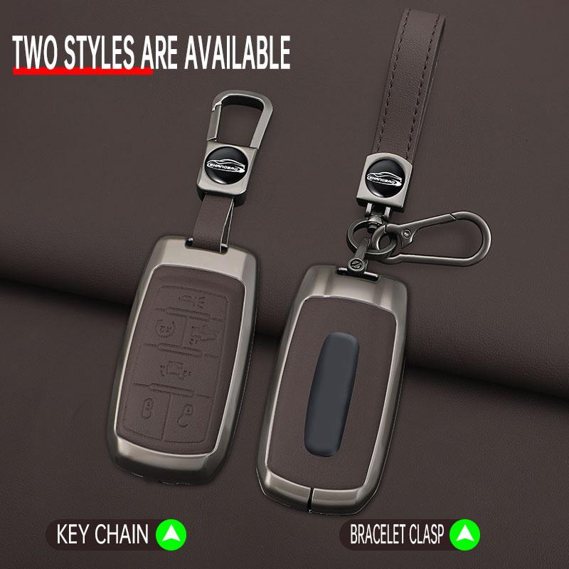Styling Mouldings 3/4/5/6 Buttons Zinc Alloy Car Key Case Cover Accessories For Dodge RAM 1500 2500 3500 4500 5500 RAM1500 RAM25