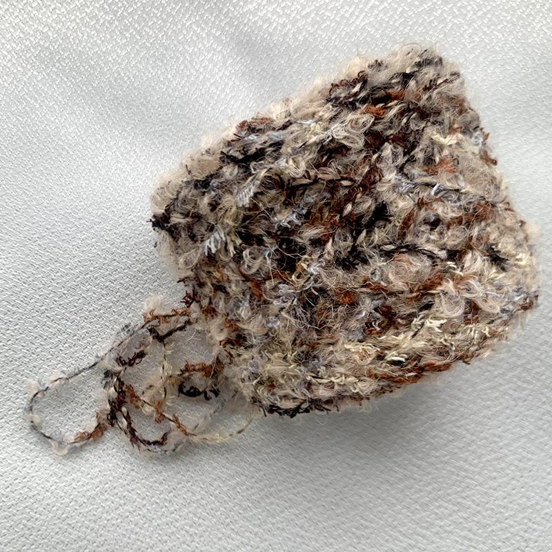 1 шт. цветная стильная пряжа с перьями, пушистая мягкая пряжа, клубок, принадлежности для вязания крючком своими руками