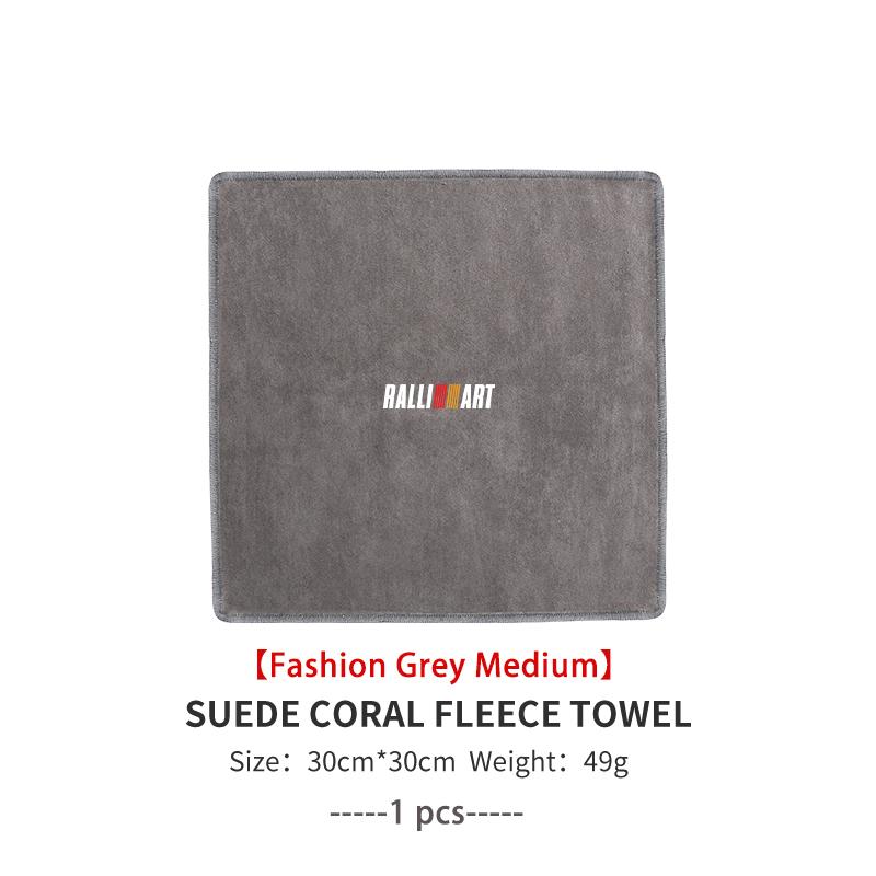 For Mitsubishi Absorbent Car Cleaning Cloth Towel Deer Skin Velvet Washing Tool Outlander Lancer L200 ASX Pajero Grandis Eclipse