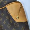 [Pre-Owned] Estrela Large Brown Coated Canvas Monogram Crossbody Handbag Shoulder Bag With Gold Hardware And Detachable Strap - Fair #HTUD1M