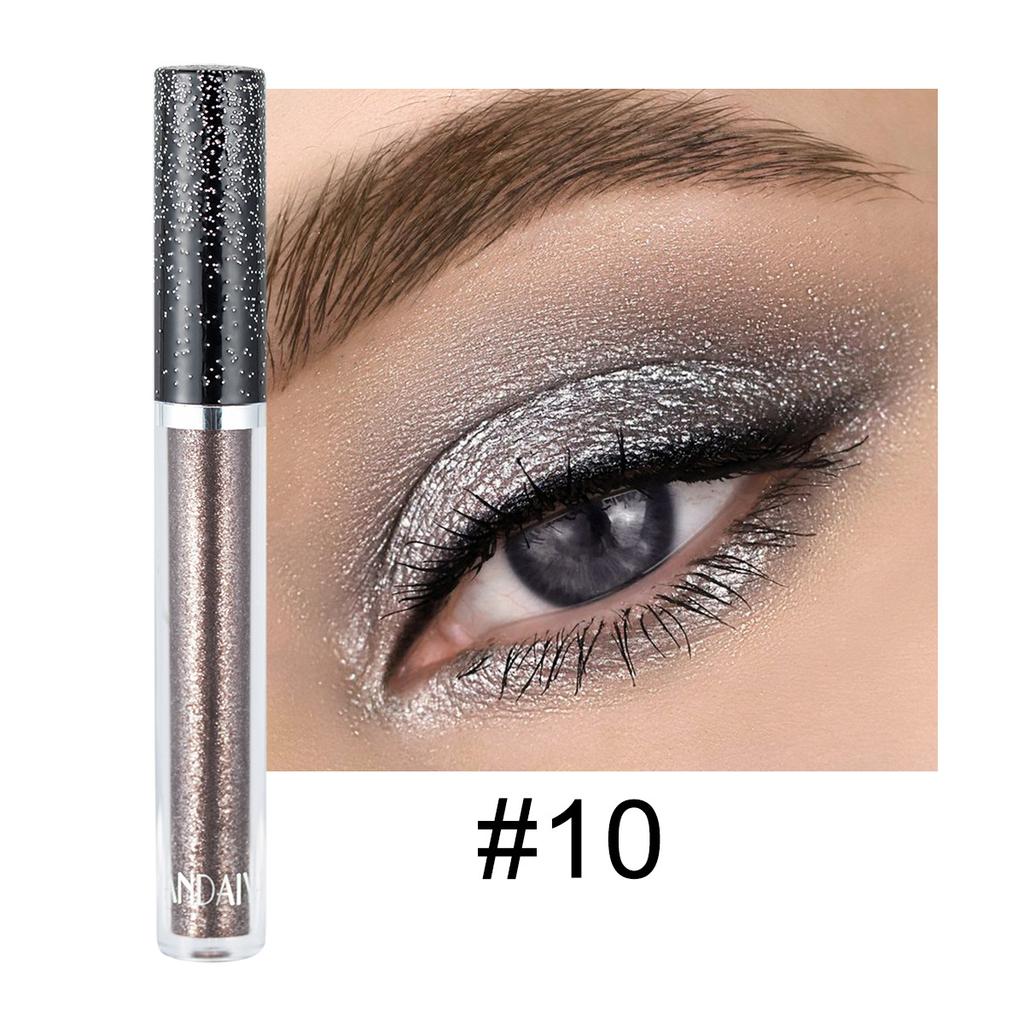 HANDAIYAN 12 Color Single Diamond Liquid Eye Shadow Psychedelic Pearl Shiny Eye Shadow Lying Silkworm Tear Makeup