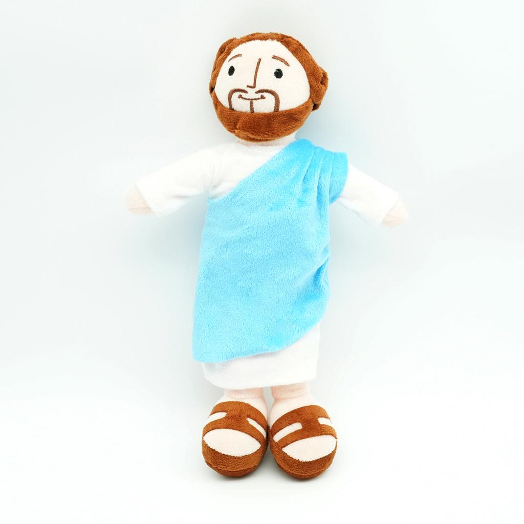 TreasuringU New Jesus Plush Doll Cartoon Mary Stuffed Toy Soft Arabians Plushie Home Decor Children's Day Gift