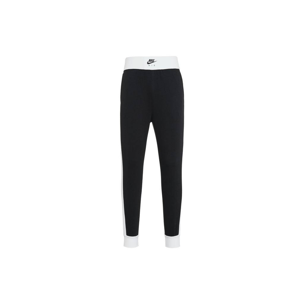 Nike Air Retro Velvet Casual Sweatpants Women Bottoms Black White BV4776-010