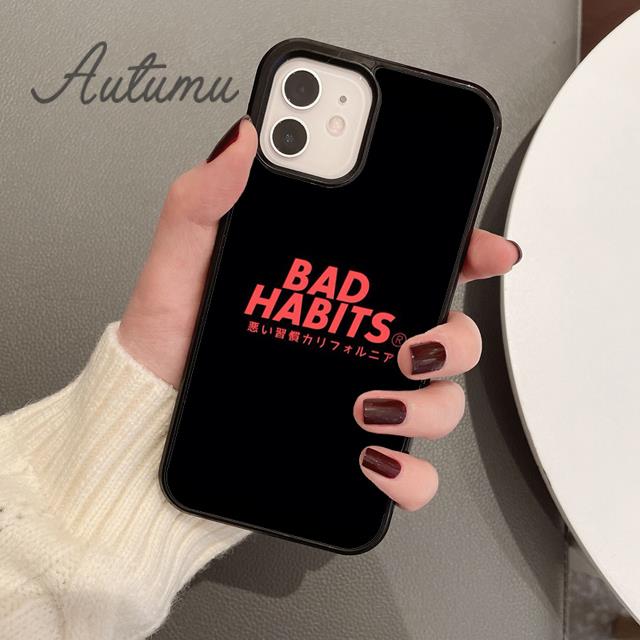 Чехол для телефона Good Girl Bad Habits для iPhone 11 12 13 14 Pro Max mini X XR XS SE 2020 6S 7 8 Plus Samsung Galaxy S21 S22
