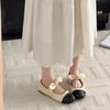 Designer Butterfly-knot Women Mary Jane Shoes Shallow Slip On Shoes Ladies Casual Outdoor Soft Sole Ballerina Shoes