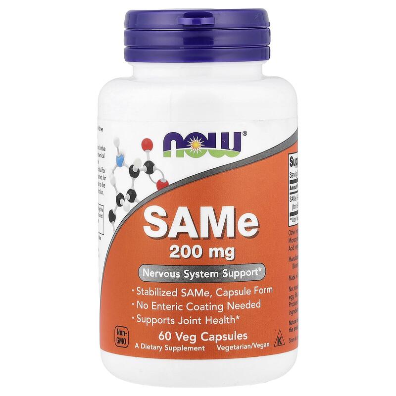 SAMe, 200 mg, 60 Veg Capsules