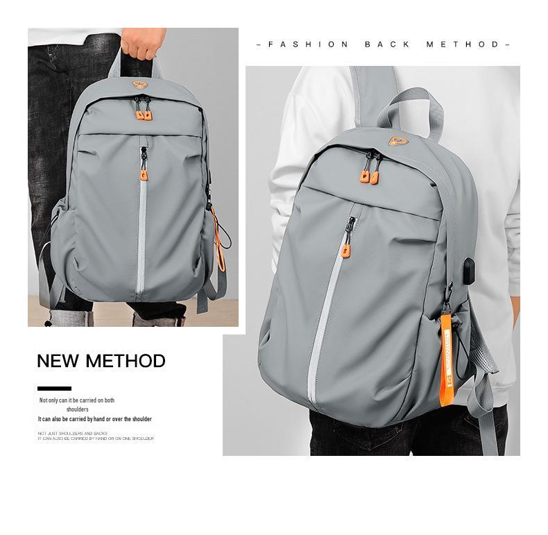 Мужской многофункциональный рюкзак с двойными лямками - Британский стиль, Минималистичная мода для деловых людей и студентов.