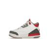 Детские кроссовки Air Jordan 3 Retro TD Fire Red 2022 White Cement-Grey Black DM0968-160