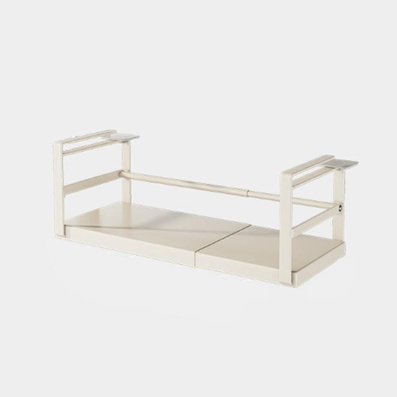 1 шт. - Расширяемая полка для хранения в шкафу, подвесная полка для специй, органайзеры для кухонной столешницы, полки под шкаф, выдвижная корзина