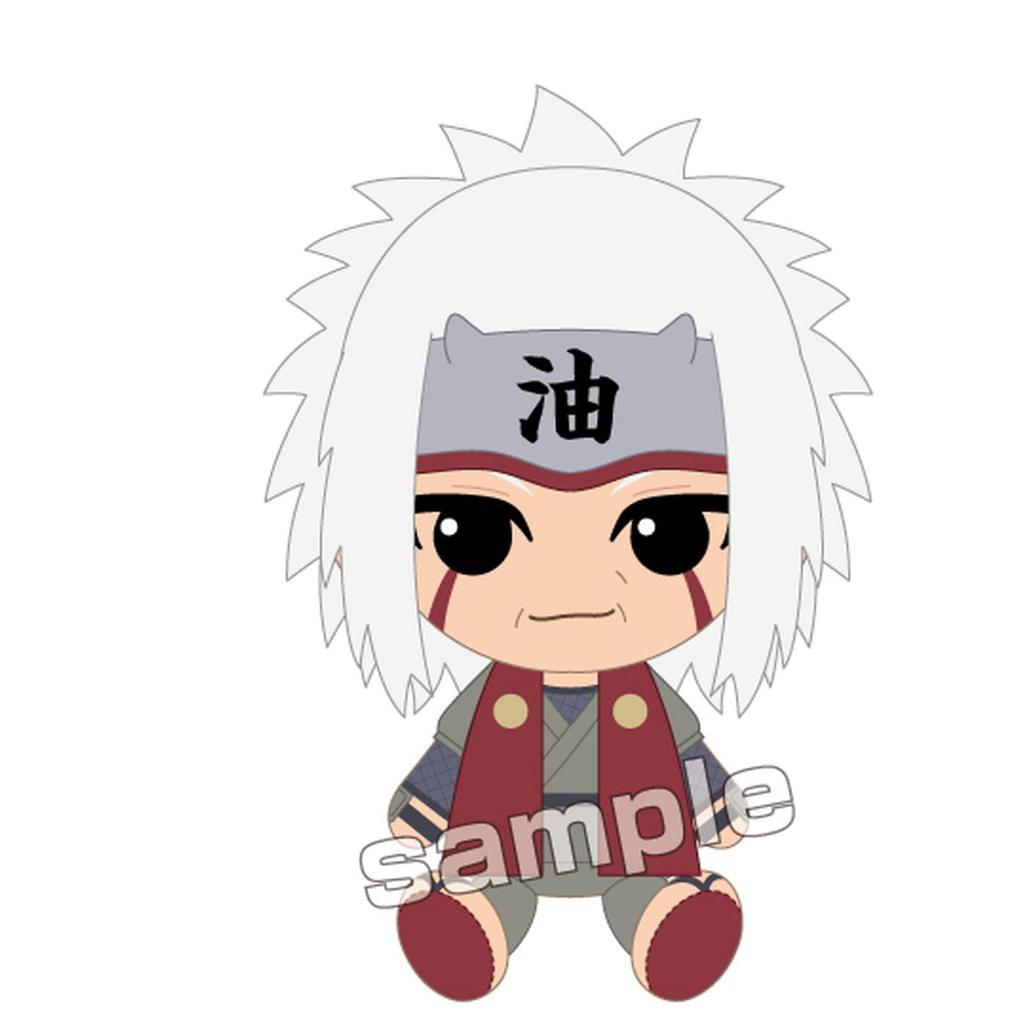 NARUTO Shippuden Jiraiya Chibi Plush Toy