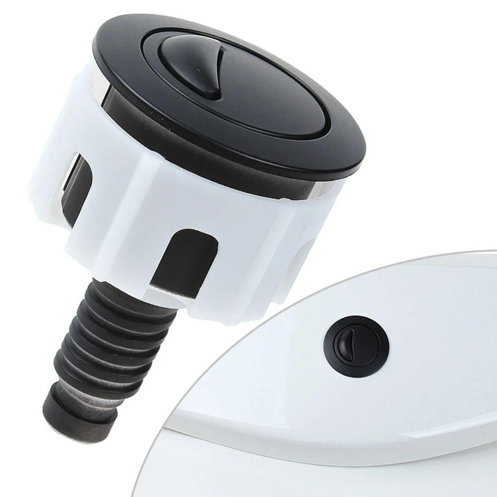 Universal Toilet Flush Button Double Drain Water Tank Button Toilet Push Button Bathroom