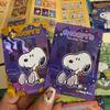 Genuine Peanuts Card World Travel Card Peanuts Snoopy Miracle Chapter Time Travel Log Anime Collectible Card Gift Toys