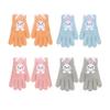 Thickened Rabbit Knitted Mittens Windproof Child Cold-Proof Gloves Winter Warm Gloves  Child