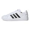adidas Neo Grand Court Синтетическая кожа Удобные низкие кроссовки Мужские кроссовки Белый Черный GW9250