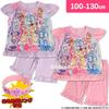 Пижамный комплект Bandai PreCure All Stars Светящаяся пижама для девочек 572 Розовый [Airin] Отвага! (100см/110см/120см/130см) (Розовый/Лавандовый)