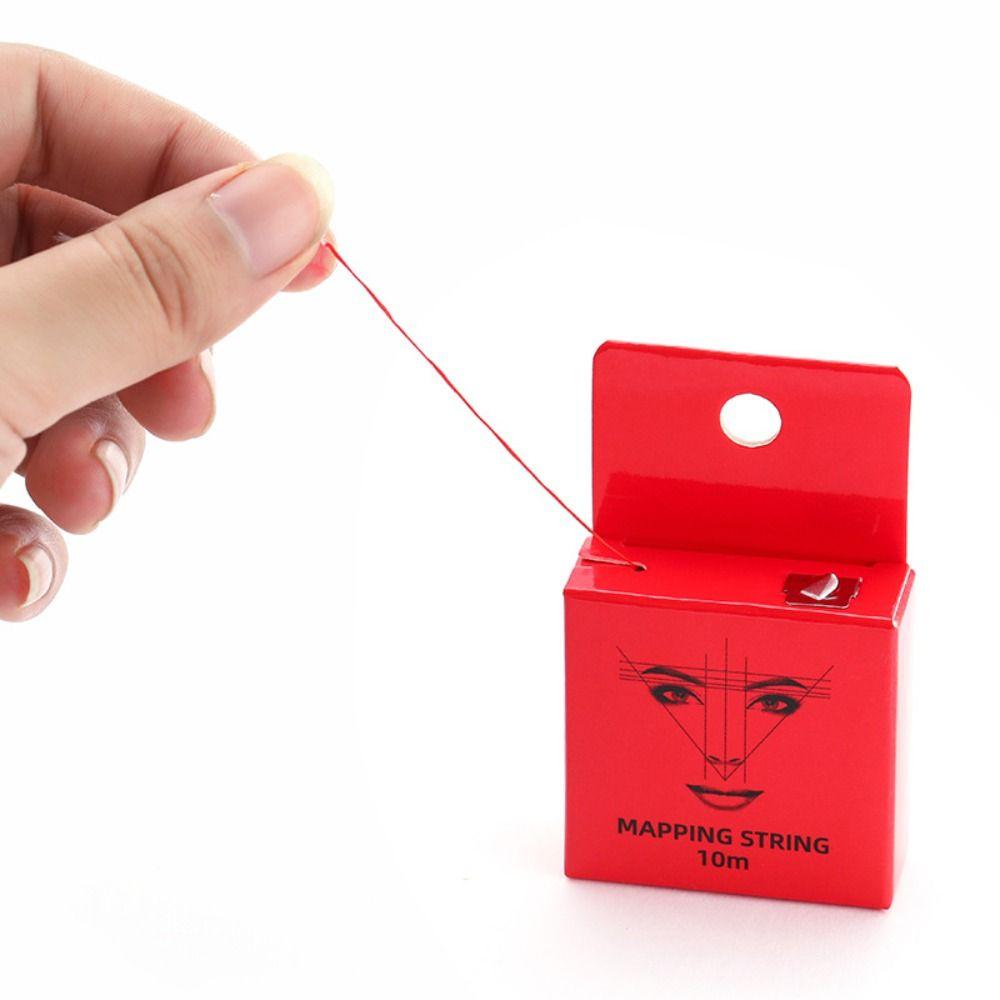Microblading Mapping Eyebrow Marker Thread Pre-Inked Eyebrow Drawing Tool Eyebrow