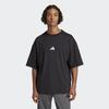Men S claSSic Roomy Future Icon Small Logo Short Sleeve Tee