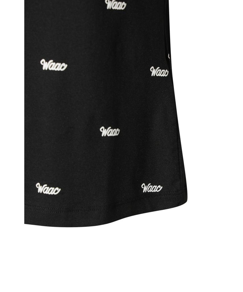 WAAC Logo Pattern Highneck Top Wwtbs26103Bkx