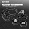 BEVINSEE Serpentine Drive Belt Pulley Tensioner Kit For BMW E82 E88 E90 E92 E91 E93 N54 Engine 2005-2010