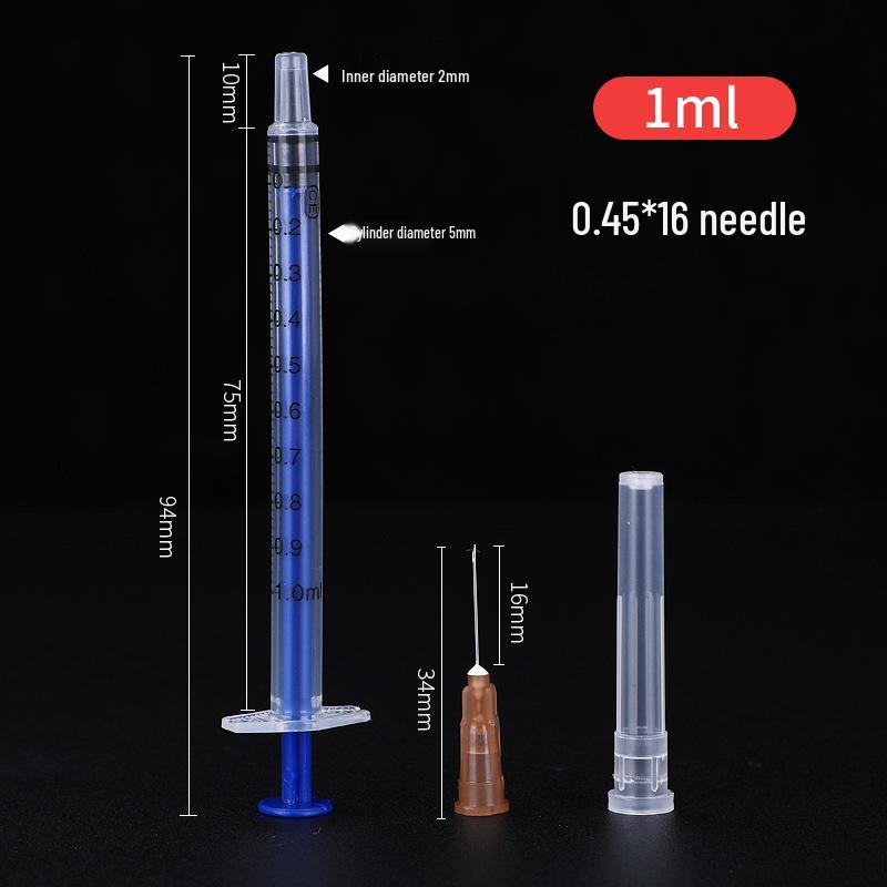 Veterinary Disposable Sterile Syringe Needle Tube Injector for Feeding and Infusion