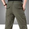 Summer Outdoor Thin Section Quick-drying Trousers Male Loose Large Size Multi-pocket Overalls