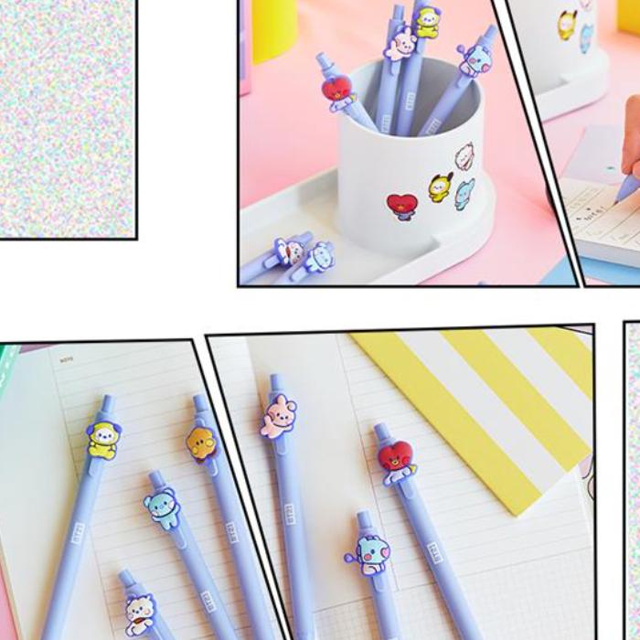 LINE FRIENDS Гелевая ручка BT21 Minini