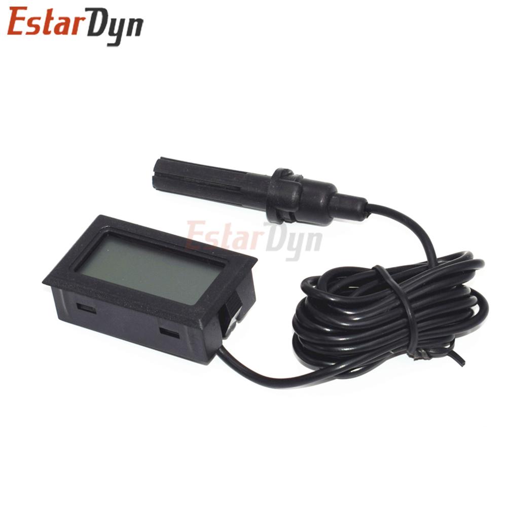 Digital LCD Thermometer Hygrometer Indoor Temperature Humidity Monitor with ±1%RH Accuracy, Battery Included for Home Greenhouse