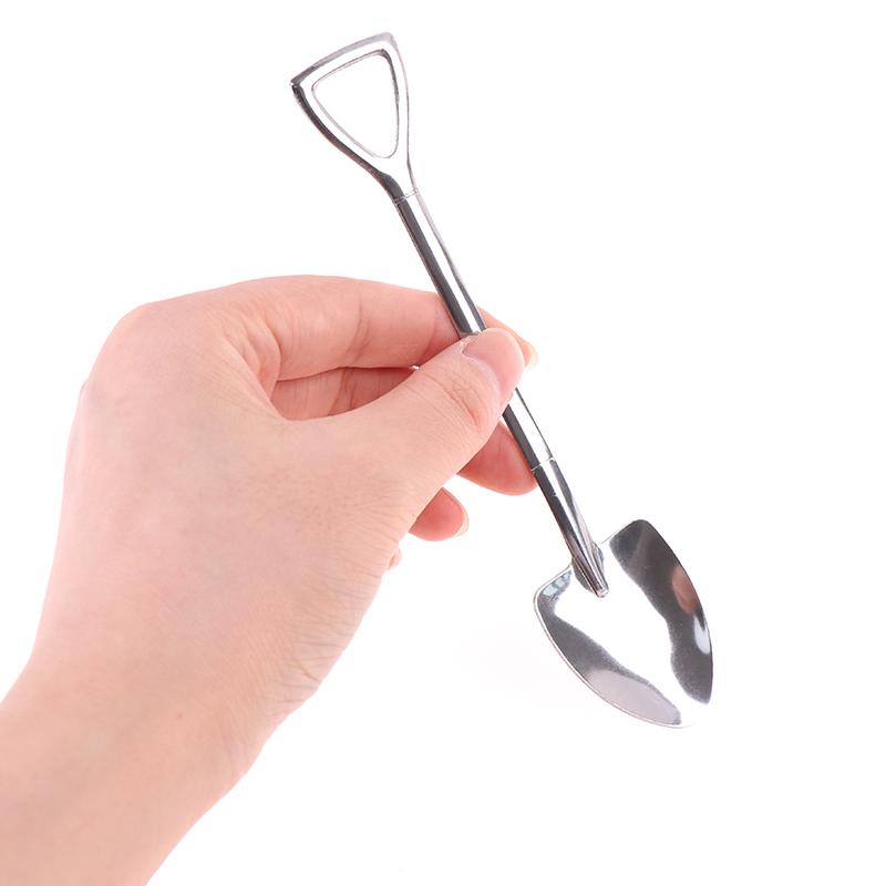 4 шт./набор Ретро лопатка из нержавеющей стали Ложка для мороженого и кофе Креативная чайная ложка