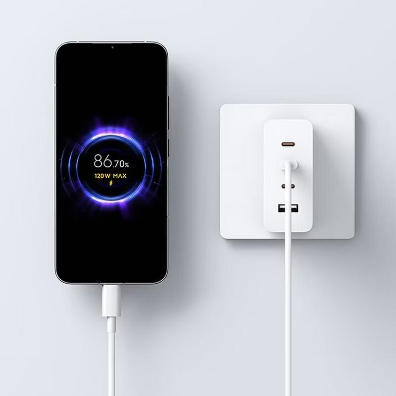 Зарядное устройство Xiaomi 120 Вт GaN с 4 портами, набор (1A3C)