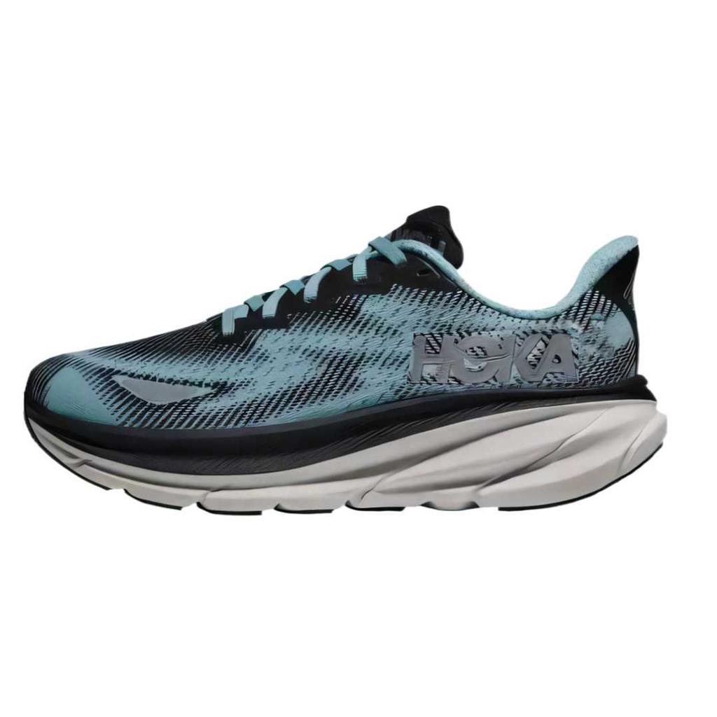 HOKA One One Clifton 9 Сетчатые Нескользящие Водонепроницаемые Нескользящие И Водонепроницаемые Низкие Беговые Кроссовки Женские 1141490F-BNDR