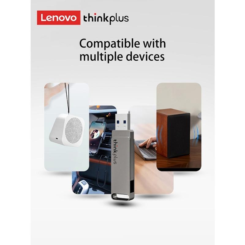 Флэш-накопитель Lenovo-USB Type-C Dual USB A Plus USB C OTG для Android-смартфонов, планшетов и ноутбуков 2-в-1 MU110