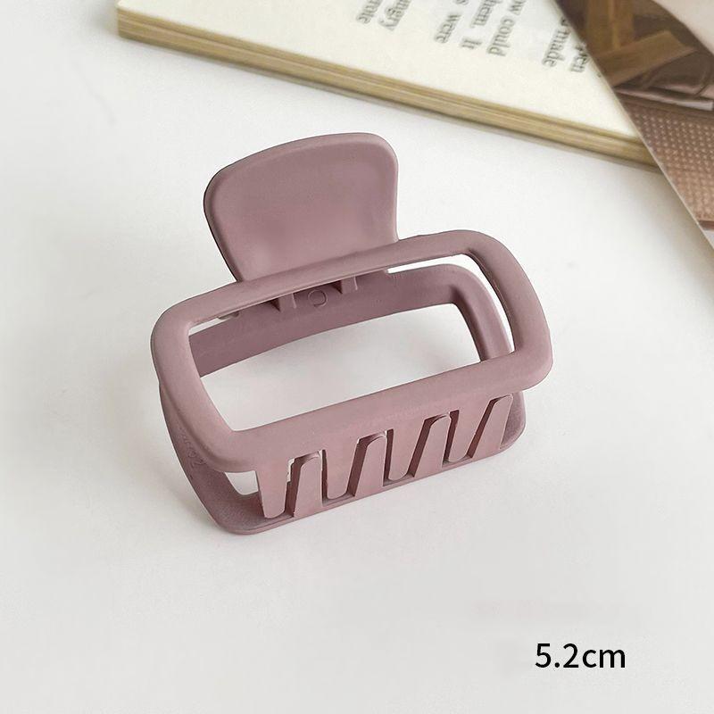 1pcs Korean Coffee Large Hair Claws Acrylic Hairpins Barrette Crab Hair Clips Headwear for Women Girls Braiders Hair Accessories