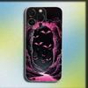 Готический Чехол-Бэтмен для iPhone 16,15,14,13,12,11 Plus,Pro,Max,XR,XS,X,Plus,SE,Mini Прозрачный Мягкий Чехол