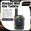 Global Walkie Talkie 4G 3G 2G Integrated Dual Frequency Bidirectional Walkie Talkie with Unlimited Distance of 5000 Kilometers