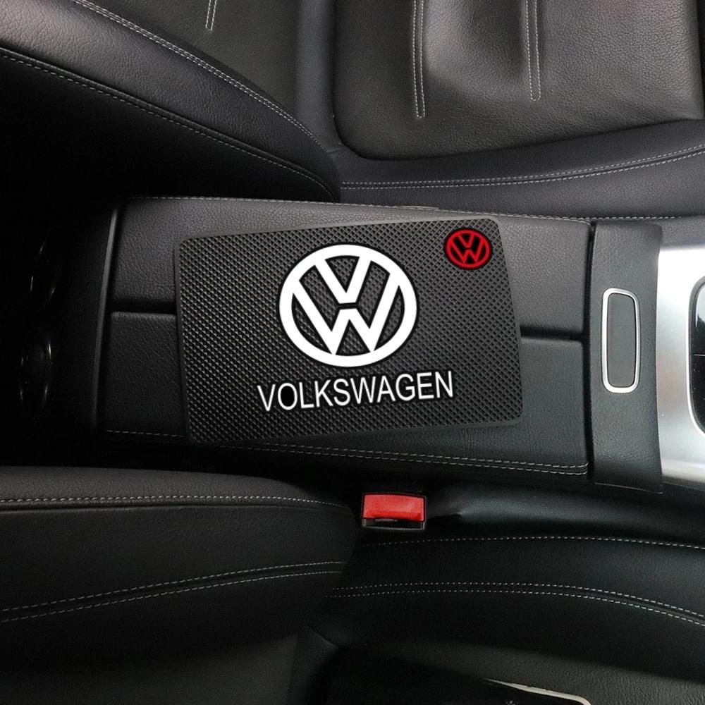 1Pcs Car Anti-Slip Mat Dashboard Sticky Pad Non-slip Mat For VW GTI Polo Golf Passat Tiguan Arteon Touareg Taigo Caddy Jetta Bee zf0
