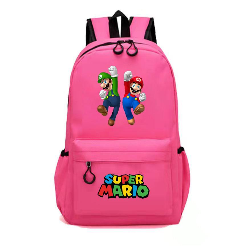 Game Super Mary Game Modeling Backpack Student School Bag Children Cartoon Tide