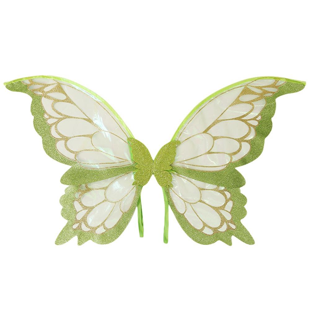 Adults Kids Girls Angel Wings Two-Color Halloween Costume Accessories Butterfly Costume Wings