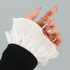 Decorative Gloves Arm Cover Lace Cuffs Ruffles Elbow Sleeve Fake Sleeve Detachable Sleeve Cuffs