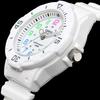 CASIO Дешевые часы Casio Аналоговые Дешевые часы Casio Календарь Полимерный ремешок Белый Многоцветный [Casio] Дайверские Женские LRW-200H-7B [Б/У]