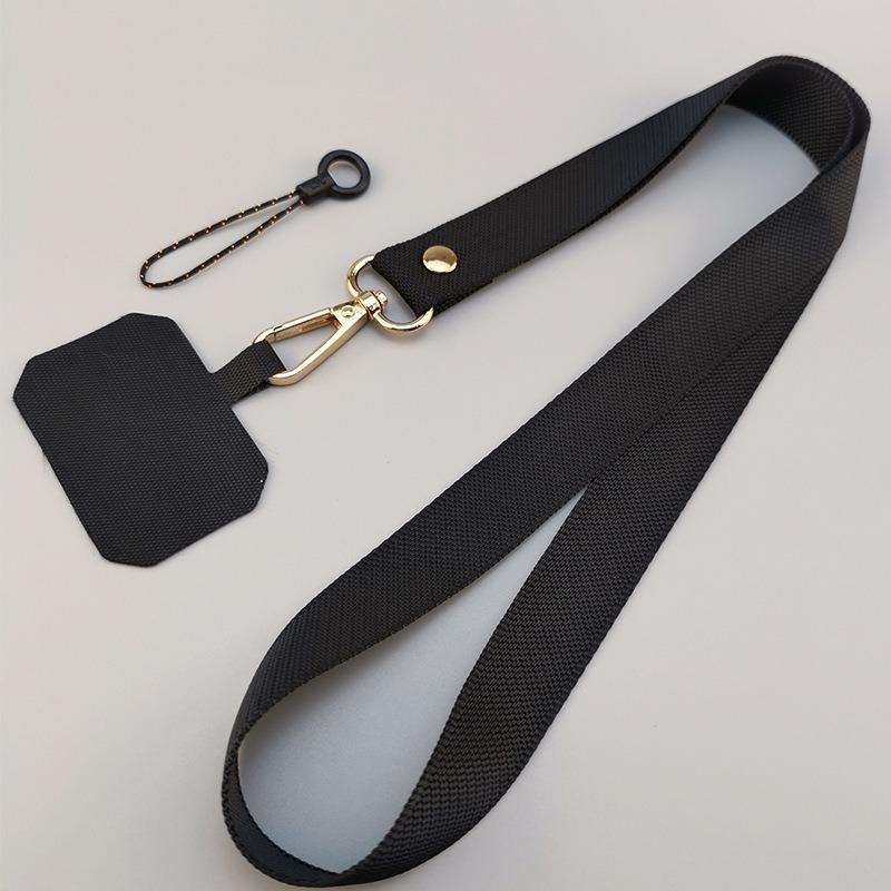 Long Solid Color Durable Mobile Phone Straps Lanyard Broadband Chain Sling Pendant Neck Rope Simplicity Anti-Lost Rope Pendant