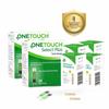 Тест-полоски для измерения уровня глюкозы в крови OneTouch Select Plus, 100 полосок со 100 одноразовыми ланцетами OneTouch Ultrasoft 2, Для использования с глюкометром OneTouch Select Plus Simple