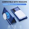 Металлический чехол Oatsbasf Cool для Samsung Galaxy Z Fold 7, совместимый с MagSafe, для беспроводной зарядки, минималистичный чехол для телефона