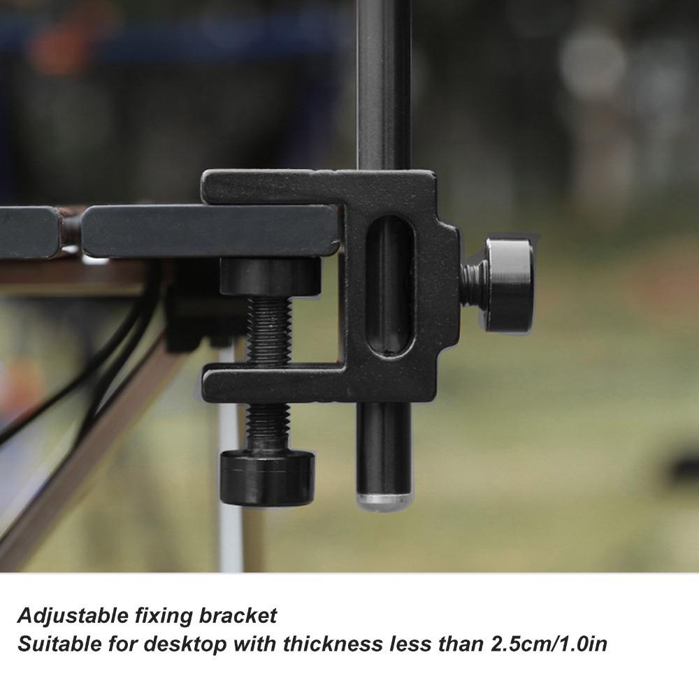 Складная стойка для света Трехсекционный кронштейн для лампы Прочная складная стойка для света Барбекю