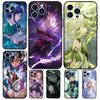 Genshin Impact Case For iPhone 11 12 13 14 15 16 Pro Max 15 16 Plus 13 12 Mini X XS XR Cover