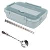 304 Stainless Steel Leakproof Lunch Box 1.4L Bento Lunch Box Insulated Lunch Box  For Picnics