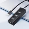 Высокоскоростной многопортовый USB 3.0 концентратор с вертикальным расширением для ноутбуков и настольных компьютеров.