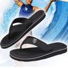 Летние уличные мужские летние шлепанцы пляжные сандалии нескользящие повседневные туфли на плоской подошве для дома и улицы высокого качества домашние тапочки для мужчин