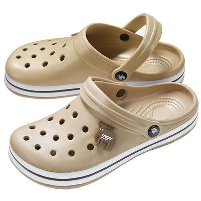 U и Anfamie EVA Сандалии с мотивом медсестры, удобные, размер M, бежевые ремешки, сандалии, тихие, женские, (23.0-24.0),