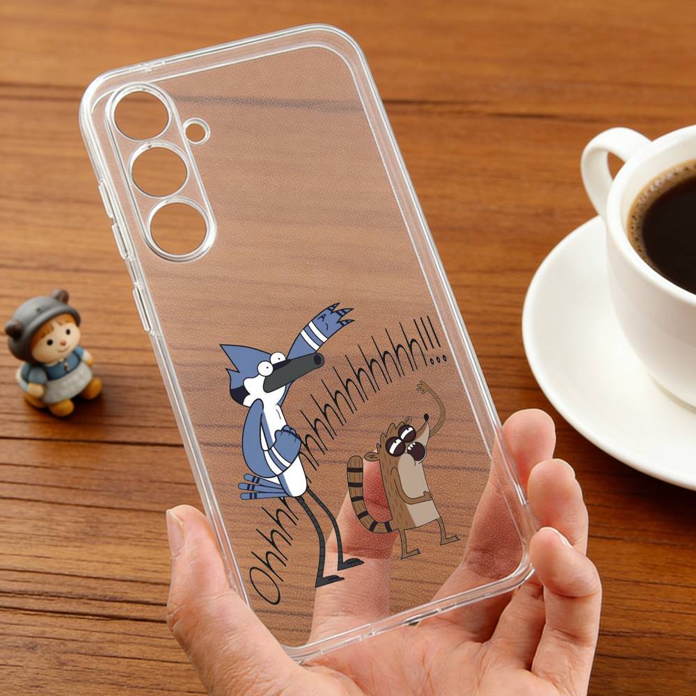 R-Regular-R Cute S-Show   phone Case For Samsung S25,24,21,22,23,30,Ultra,20,Plus,Fe,Lite,Note Transparent Cover