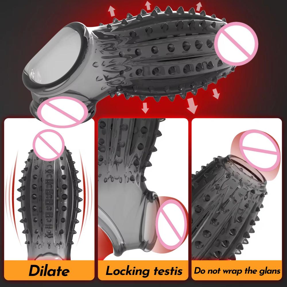 Кольцо для фиксации пениса и спермы, мужское кольцо для задержки эрекции и эякуляции, кольцо для увеличения пениса, многоразовый презерватив для пениса, продукт для взрослых